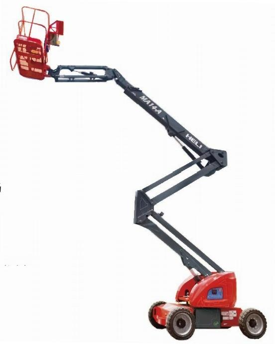 MA14-A 電(diàn)動自(zì)行(xíng)式曲臂型高(gāo)空(kōng)作(zuò)業(yè)平台