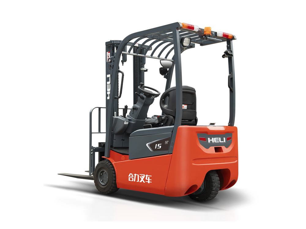 G2系列1.3-1.5噸後驅三支點蓄電(diàn)池平衡重式叉車(chē)